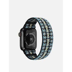 Tefeca Orchid Embroidery Pattern Elastic Compatible/Replacement Band for Appl...